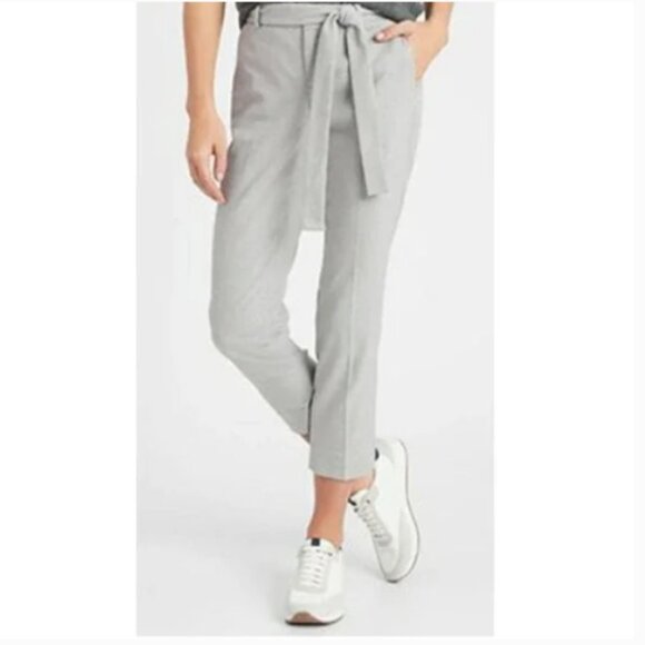 Banana Republic Grey Herringbone Ankle Pants - Picture 10 of 10